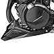 TAZGANTAX Motorrad Bellypan Belly Pan Unterer Motorspoiler Verkleidung Cowling-Cover-Body-Kit kompatibel mit F900R F900XR F 900 R F 900 XR Zubehör 2020 2021 2022 2023 2024 (Schwarz)