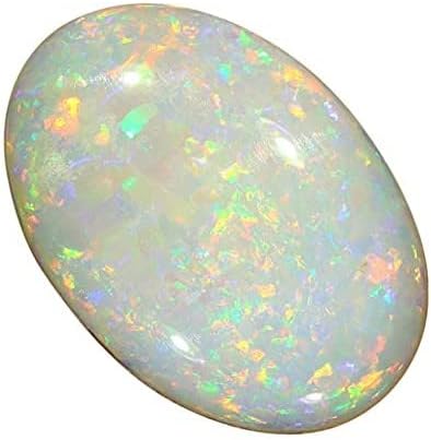 6.25 Ratti / 5.45 カラット オパールストーン オリジナル 認定 天然 オーストラリア 非加熱未処理 認定ルース 宝