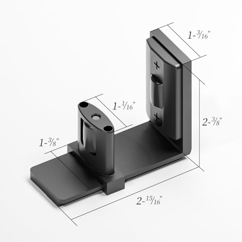 Image of Sliding Barn Door Floor Guide for Bottom Adjustable Roller,U Shape,Flush Design Bottom Flat Barn Door Floor Guide Stay Roller,1PCS