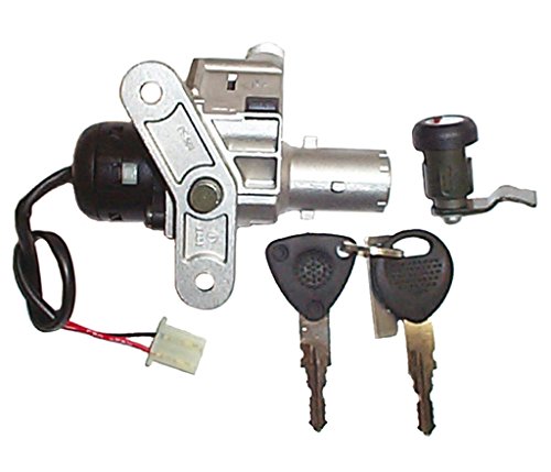 Juego de cerradura completa con cilindro y llaves de seguridad para puertas de madera