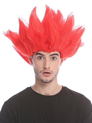 WIG ME UP- 91062-PC13 Peluca Hombres Mujeres Carnaval Halloween Cosplay Loki Flor...
