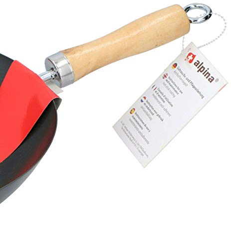 Unibos Non-Stick PFOA Free Stir Fry Frying Oriental Wok Pan (20.5cm) - Image 4