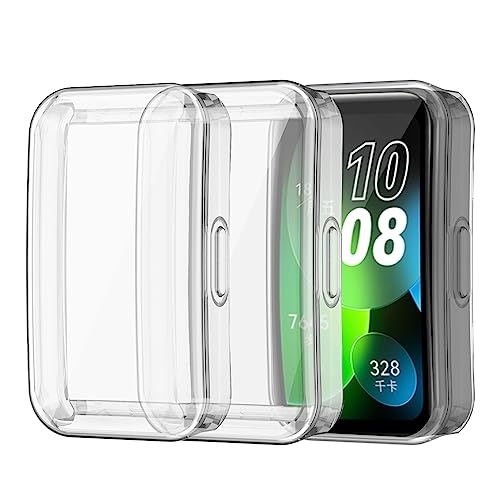 WUWOCJ�y2�zTPU�P�[�X �Ή� HUAWEI Band 10/9/8 �S�ʕی� �ϏՌ� �����^ �y�� �ی�P�[�X�J�o�[ (����/����)