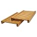 John Louis Home JLH-570 Standard Adjustable Shelves Kit, Honey Maple