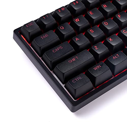 Akko TECLADO MEC ASA PBT DOUBLE-SHOT SHINE-THROUGH SWITCH JELLY PINK LINEAR 65% MODELO 3068S BLACK