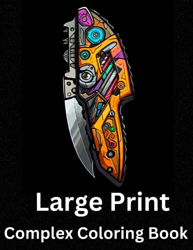 Pocket Knifes: Best Coloring Book for Adults by InkZen: 30 Intricate Detailed Complex Coloring Page Drawings (Best Coloring Books)