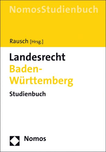 Landesrecht Baden-Württemberg: Studienbuch