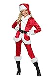 Girl's Sweet Santa Costume Medium (8-10)