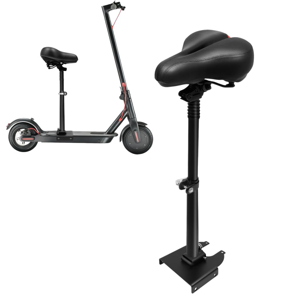 Seggiolino elettrico Monopattino, Sedili Ammortizzatori, Selle Scooter,Altezza del sedile regolabile 50-68 cm, Accessori per Scooter elettrici, Leva e serratura ergonomici