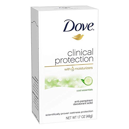 Dove Clncl Prtct Cool Ess Size 1.7z Dove Clinical Protection Cool Essentials Antiperspirant Deodorant image 2
