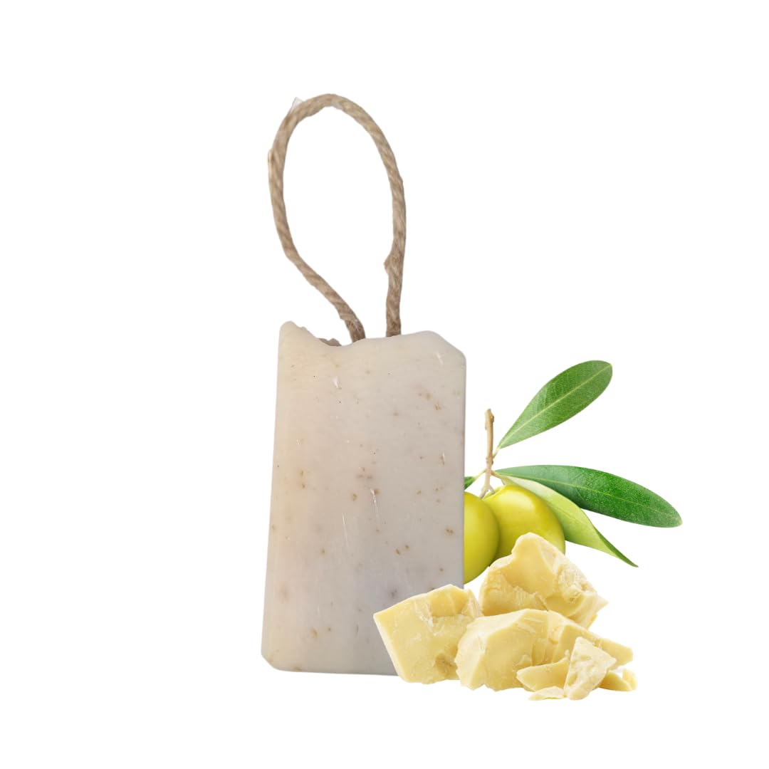 Soap on a Rope - Pure - Plastic Free - Vegan - Palm Free Handmade in Devon uk - The Natural Spa Natural soap bar for Men and Women - Image 4