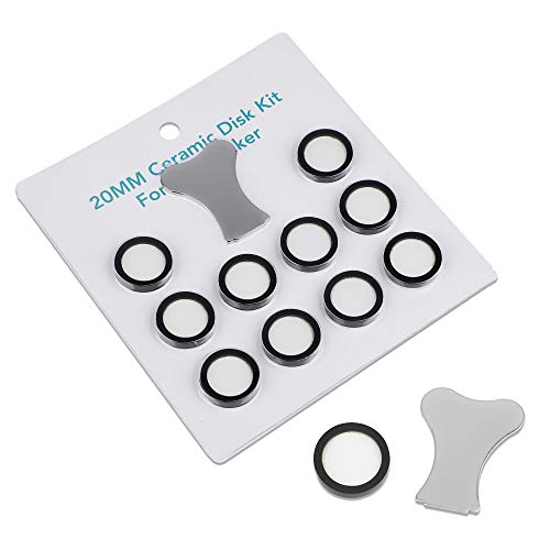 Mxmoonant 10 Stks Transducer Discs 20mm/0.78 inch Ultrasone Mist Maker en Elektrische Open Haard Accessoires, Rubber Beschermd - Image 3