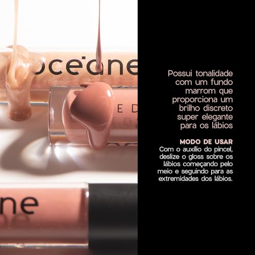 Océane Oceane Glossy Me - Brilho Labial Shimmer Brown./Nude