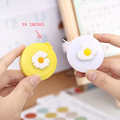 Agirlvct 10 Pcs Measuring Tape For Body,Mini Tape Measure Retractable Pocket,60-Inch Soft Body Tailor Sewing Ruler Bulk,Craft Cloth Measure Ruler For Kids Knitting School Kindergarten Teacher Travel #TOP5