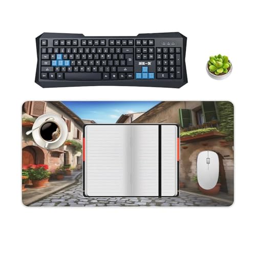 Italian Town Street Desk Pad impermeable para escritorio miniatura 4
