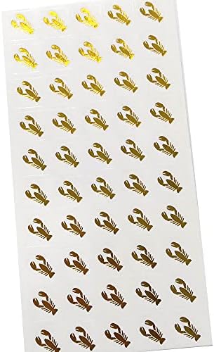 Amazon.com: Fish Meal Stickers for Place Cards- Meal Stickers (Clear ...