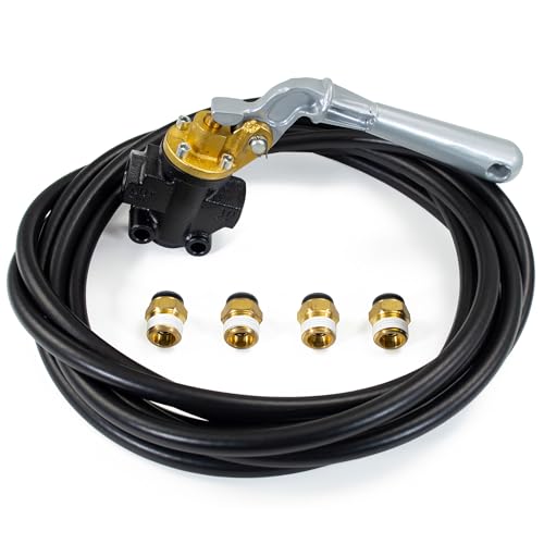 HornBlasters 1/2'' Manual Air Valve Kit – 1/2'' NPT for Air & Train Horns – Includes Valve, Airline, and Fittings