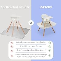 CATCHY Auffangschale - Zubehör für den Lalo The Chair Hochstuhl - Food Catcher für Krümel und Kleckereien - für Baby- und Kinderhochstühle (Hochstuhl separat erhältlich) – Ansicht 4