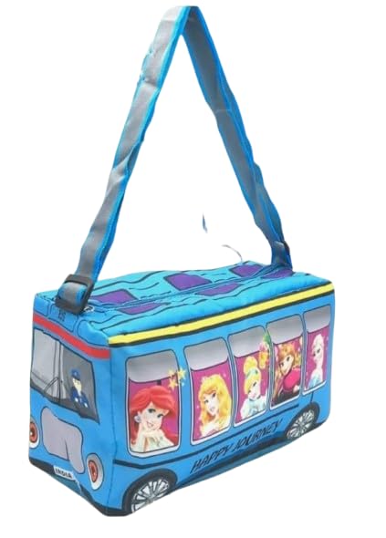 firstdemand Kids Duffle Bag Multicolor Polyester Travel Bag for Boys Girls Lightweight Gym, Dance, Swimming, Picnic Sports Bag Stylish, Durable, Travel-Friendly Duffle for Kids (Sky Blue)-picture-48