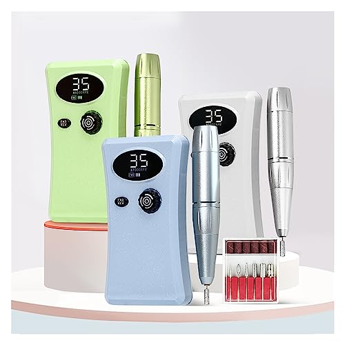 Nail-Grinding-Machine-35000-RPM-Nail-Drill-Manicure-Electric-Nails-Drill-Machine-with-LED-Rechargeable-Salon-Gel-Nail-Polish-Sander-Professional-Tool-for-DIY-Home-or-Salon-Mani-Pedis