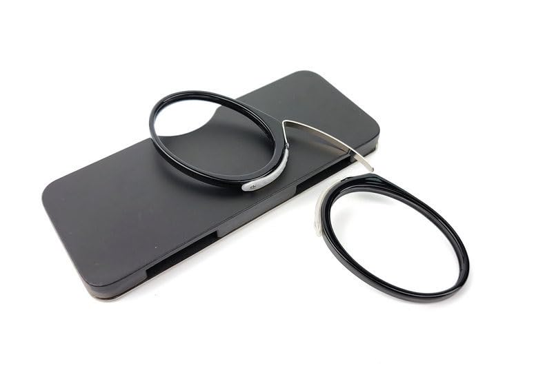 Poshh Eyewear Nose Clip Reading Glasses For Men and Women with a compact size case with Lightweight and scratch resistant.
