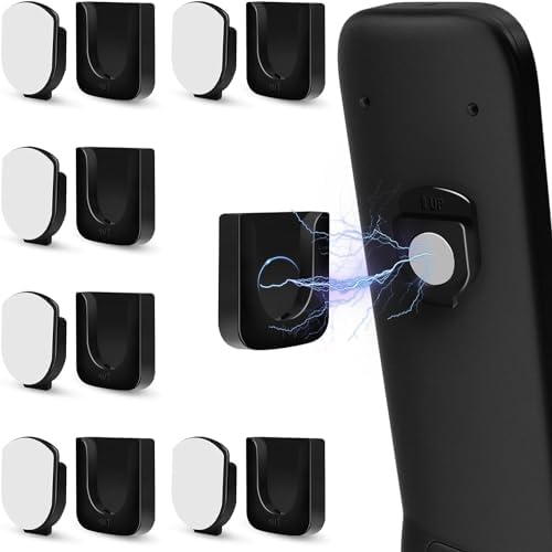 6-Piece Magnetic Remote Control Holder Wall Mount - Self Adhesive...