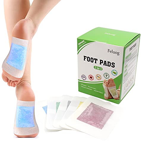 Foot Pads - (30Pads) 2 in 1 Foot Pads for Better Sleep and Anti-Stress Relief, Foot Patches Enhance Blood Circulation for Foot and Body Care Foot Pads - (30Pads) 2 in 1 Foot Pads for Better Sleep and Anti-Stress Relief, Foot Patches Enhance Blood Circulation for Foot and Body Care
