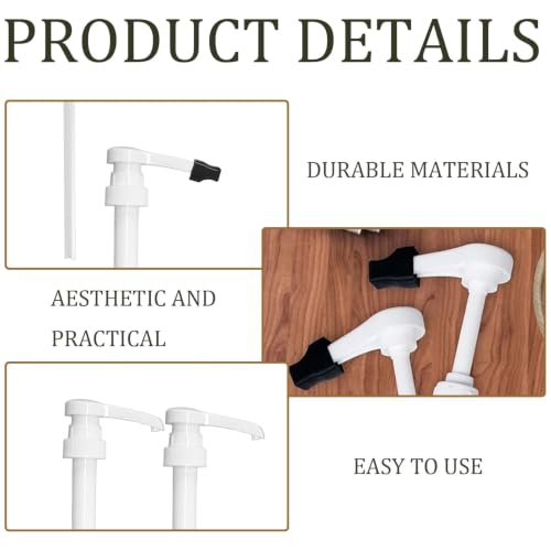 Shop 5Pcs Syrup Pump 1L Set – Durable Coffee Syrup Dispenser with Tip Cover Shop 5Pcs Syrup Pump 1L Set - Durable Coffee Syrup Dispenser with Tip Cover – iuiiaii