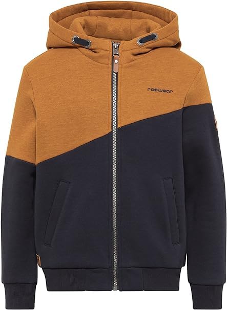 Sweat à capuche anti-irritation en textile doux garçon du 128 au 170 cm
