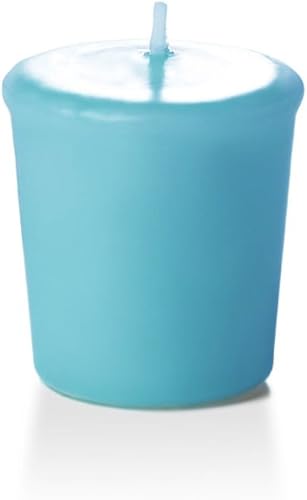 Miniatura 34 de yummi Velas votivas de té verde sin perfume de 15 horas -9 por paquete