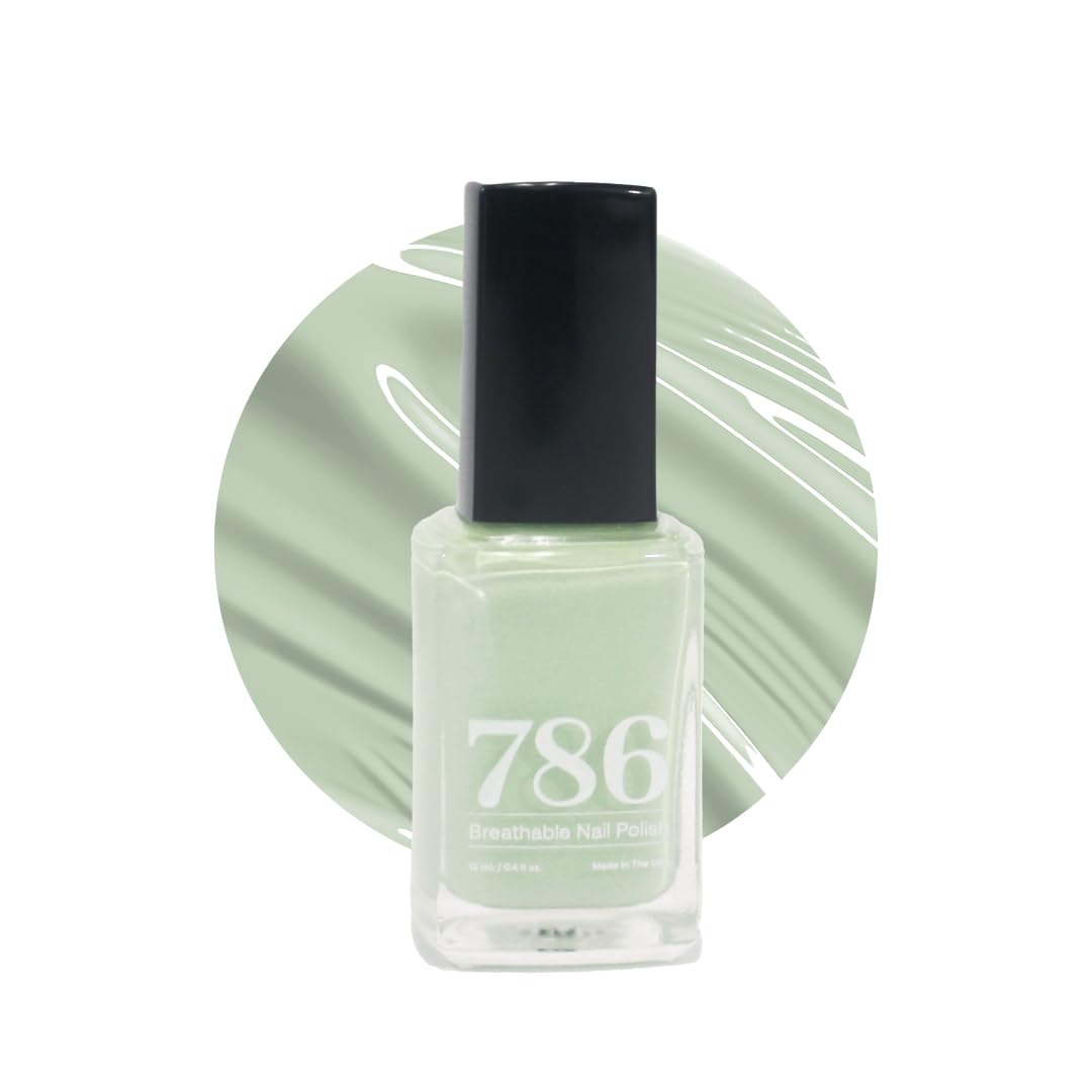 786 Cosmetics Havana Breathable Nail Polish - Vegan, Cruelty-Free, Halal, Fast-Drying, Healthy (Pack of 1)