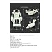Massage chair F9 Sillón de Masaje 4D, Gravedad Cero, Sistema de Calor,White