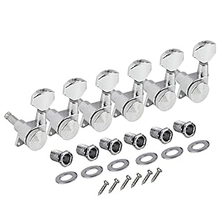 Chevilles Cordes Guitare Tauners De Verrouillage 6l Réglage des Chevilles De Guitare Ratio De Matériel De Guitare 1:19… - Les Beatles, Paul McCartney, John Lennon, RIngo Starr, George Harrison Chevilles Cordes Guitare Tauners De Verrouillage 6l Réglage des Chevilles De Guitare Ratio De Matériel De Guitare 1:19… – Image 2