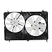 TYC 621640 Cooling Fan Assembly Compatible with 2004-2008 Mitsubishi Endeavor , Black