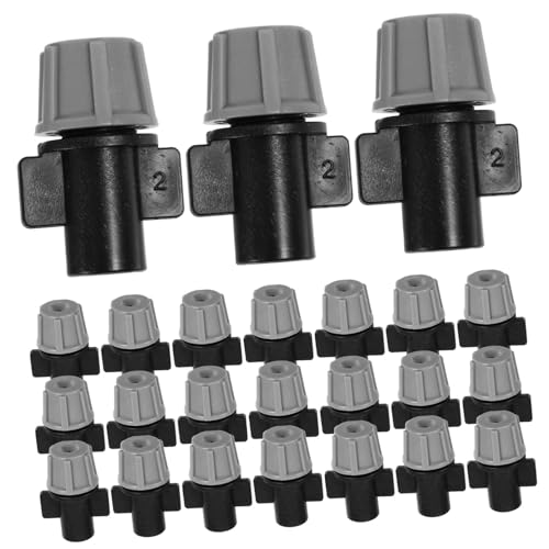 Abaodam Automatic Plant Waterer 50pcs Spray Nozzles for Garden Hose Drip Irrigation Emitters Mitters Nozzles for Irrigation Sprinkler Heads