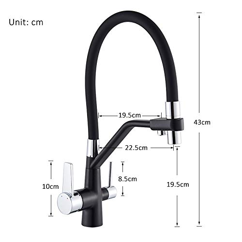 Robinet avec purificateur d'eau cuisine pour éliminer le goût de chlore - 7