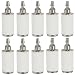 HIPA 10 Pack 530095646 Fuel Filter for Husqvarna 128LD 124 125 128 Series String Trimmer Brush Cuter Pole Pruner Edger