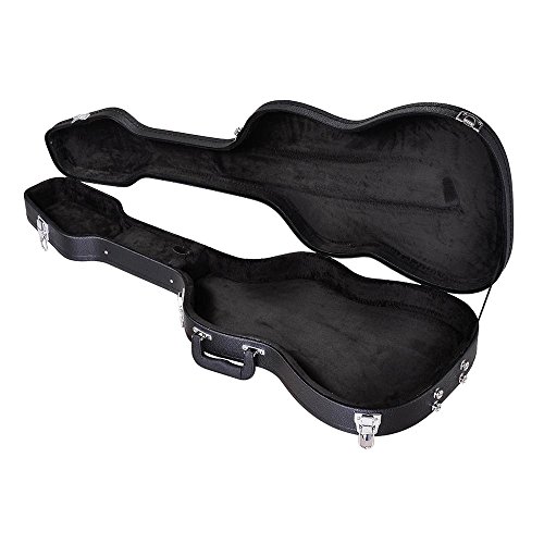 AW Electric Guitar Hard Case for Stratocaster & Telecaster Style Electric Guitar Wooden Hard Shell Lockable