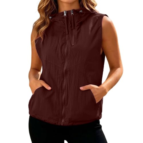Gilet d'été col V lâche | Pull léger maille fine sans manches