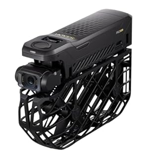 HOVERAir X1 PROMAX 8K Self-Flying Drone: Pocket AI Tracking Action Camera, 4K 120fps, 1/1.3” CMOS, 26mph Follow Speed, 64GB Storage, 2 Battery Bundle with Charging Hub & Case/Combo