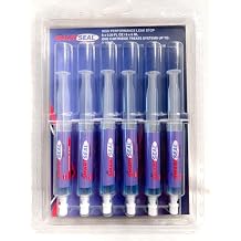 AC SmartSeal QuickShot 322-6 Refill Pack | 6 6ml Injection Cartridges | 3-in-1 Leak Sealer + UV Dye + Cool Enhancer | Polymer-Free, Eco-Friendly | Compatible with Smart Hose #333 & 322BP Adapters