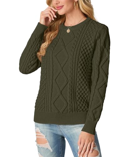 Image of GRECERELLE 2026 Womens Fall Winter Long Sleeve Casual Pullover Sweater Tops
