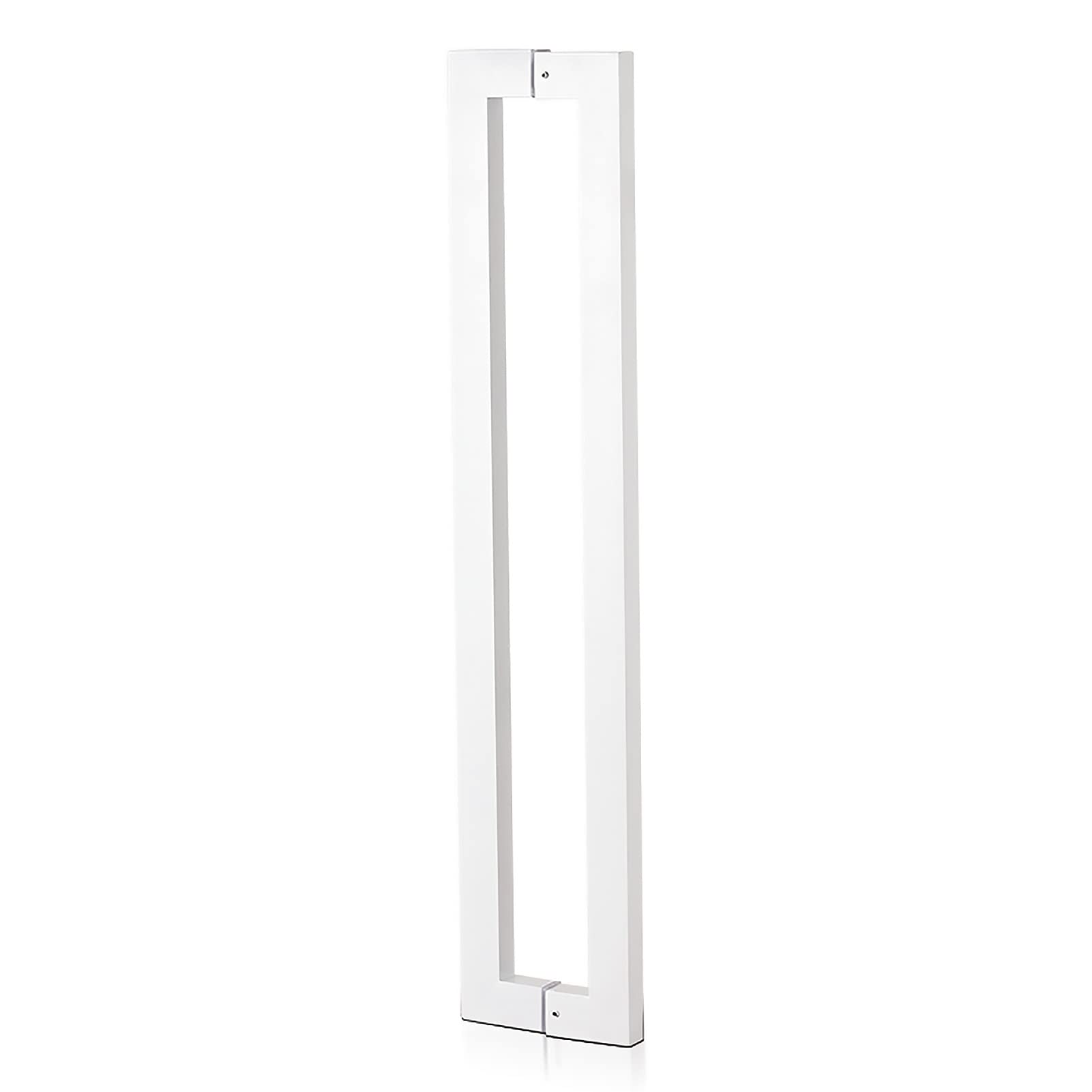 Bhgfyxbs White Brushed Stainless Steel Push Pull Door Handle For, 10/24/40 In Sliding Barn Gate Pull Handles, Fit For Wood/Glass Doors/Silver/80Cm/31.5In,-43.8Cm/17.2In,-43.8Cm/17.2In