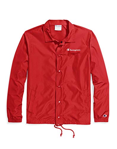 Champion Classic Coaches Jacket Scarlet LG