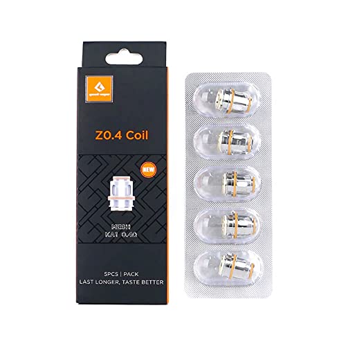 �yGeek Vape�zZ�V���[�Y�R�C�� 0.4ohm �����p�R�C�� 5���� �M�[�N�x�C�v Z�V���[�Y�^���N S100 Aegis Solo 2 Aegis Max2 Kit Obelist Tank Z Subohm 2021 Tank �d�q�^�o�R VA