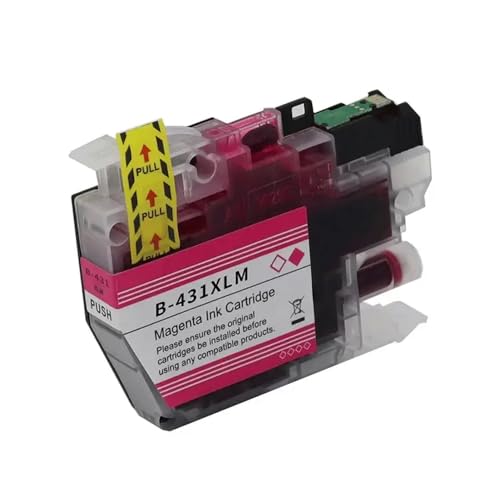 Cartouche LC431 magenta compatible MFC-J1010DW fini les impressions ternes