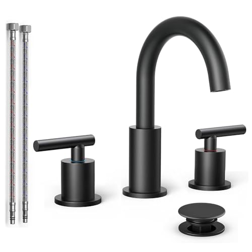 VerdaFlow LEADFREE Bathroom Faucets 3 Hole