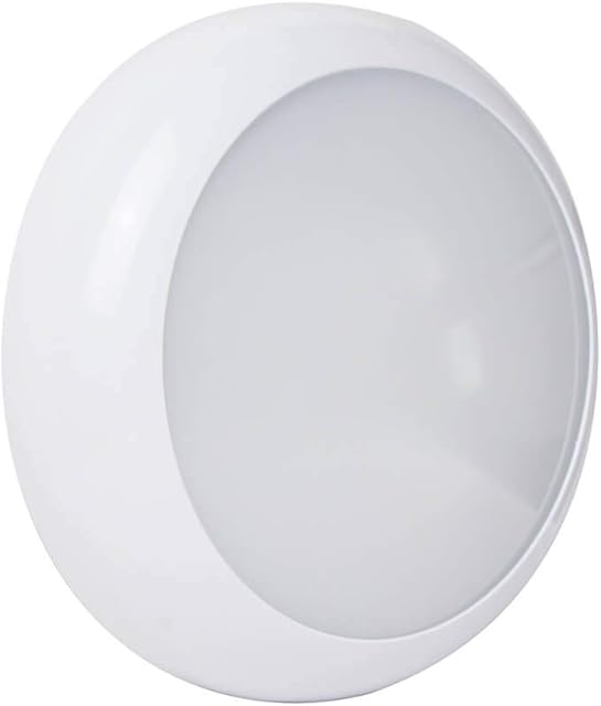 LEDBRITE LED 2D Bulkhead Light Photocell 12W IP65 CCT Switchable Ceiling & Wall Light White