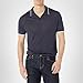 VELVET BY GRAHAM & SPENCER Men's Gordon Short Sleeve Polo Shirt, Navy, Medium