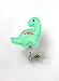 Dinosaur - Felt Badge Holder - Cute Badge Reels - PICU Nurse Badge - Animal Badge - Unique Badge Holder - Gift under 10